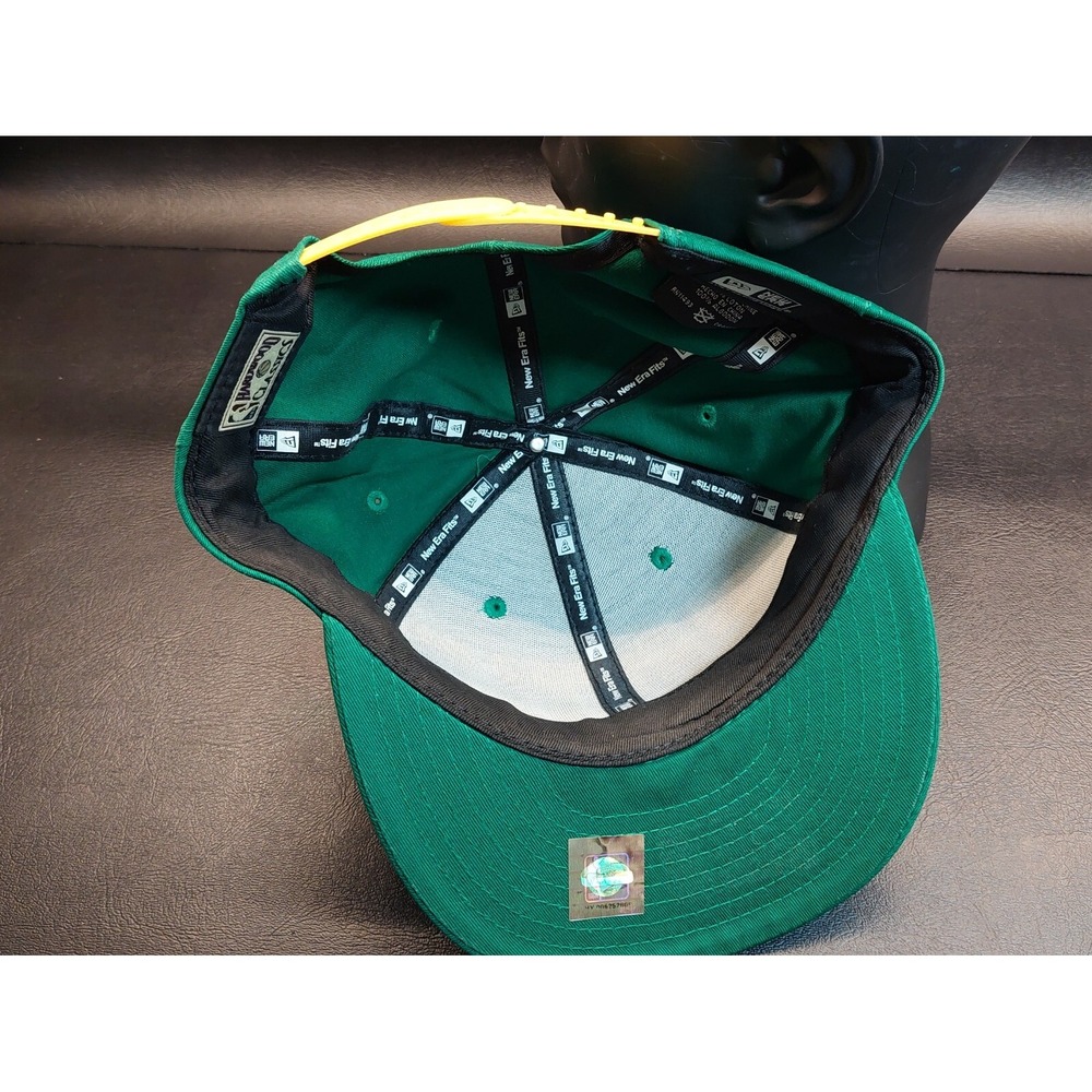 Vintage New Era 9Fifty Hardwood Classic Seattle Sonics Supersonics Snapback Hat - Picture 6 of 9